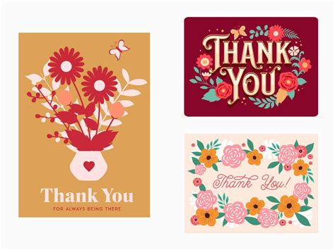 Design Customizable Thank You Cards - Kittl