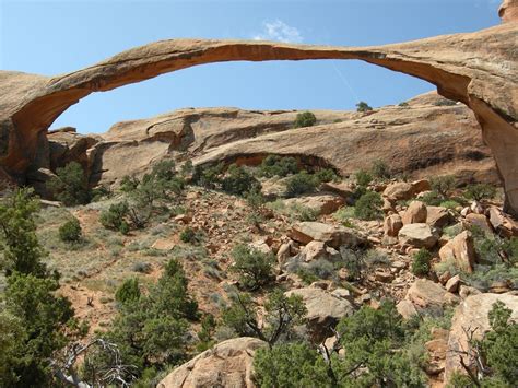 Landscape Arch, Arches National Park, Utah – Evolving Earth Foundation