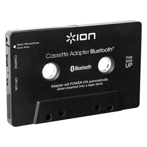 ION - Cassette Adapter Bluetooth Music Receiver for Cassette Decks