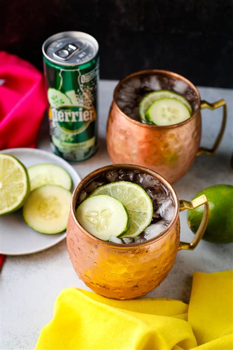 Moscow Mule Mocktail - I Heart Vegetables