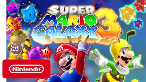 Super Mario Galaxy 3 - Announcement Trailer - Nintendo Switch - YouTube