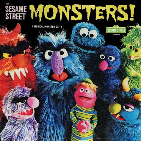 Sesame Needle Drop: THE SESAME STREET MONSTERS! - ToughPigs