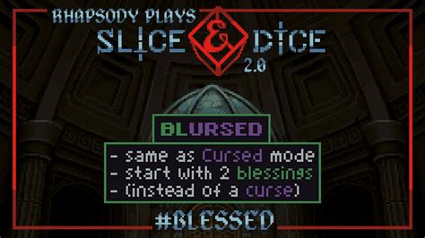 The Endless Blursed Mode | Rhapsody Plays Slice & Dice - YouTube