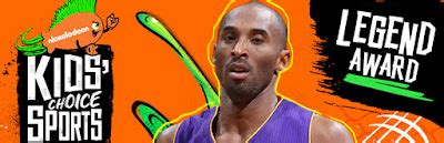 NickALive!: NBA Champion And All-Star MVP Kobe Bryant To Be Honored ...