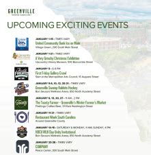 Weekly Events | VisitGreenvilleSC