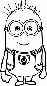 Free Printable Minion Coloring Pages sketch template