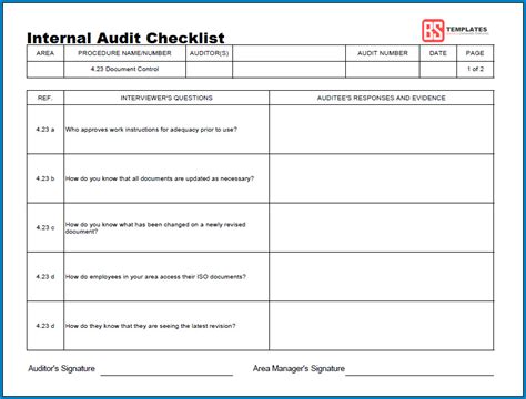 Internal Audit Report Format In Excel ~ Excel Templates