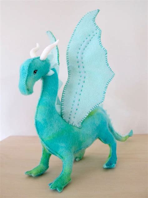 Sewing Pattern to make Lori Designs Felt Dragon! *PRINTED PHYSICAL COPY* - Will be mailed to you ...