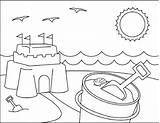 A Sand Castle coloring Page  Download Print Or Color Online For Free sketch template