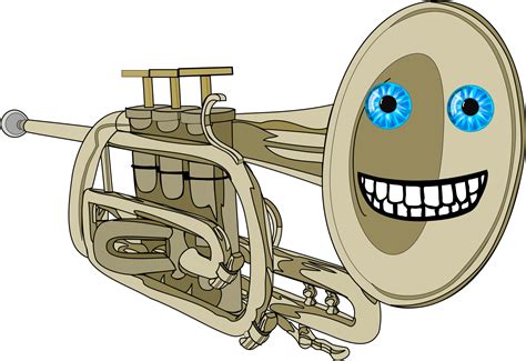 Trumpet Clipart - Full Size Clipart (#5253295) - PinClipart