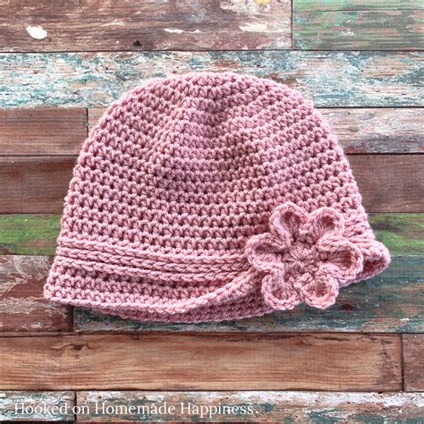 Kid's Vintage Hat Crochet Pattern (CAL for a Cause) - Hooked on ...