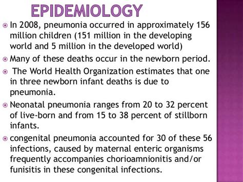 congenital pneumonia