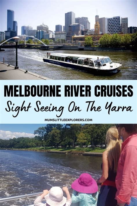 Melbourne River Cruises on the Yarra - Mum's Little Explorers