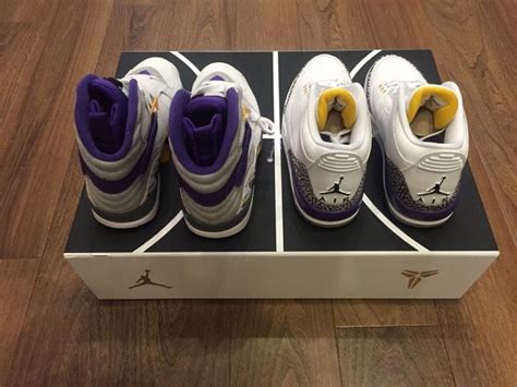 Air Jordan Kobe Bryant White PE Pack - Sneaker Bar Detroit