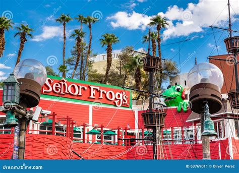 Senor Frogs Las Vegas Nevada Editorial Photo - Image of frog, casino: 53769011