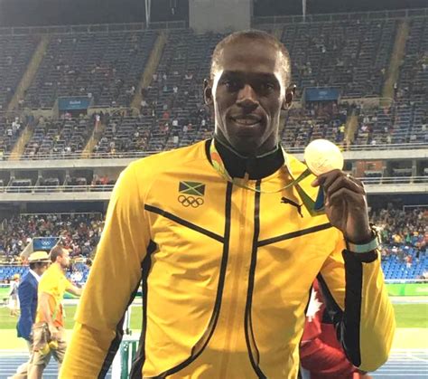 Usain Bolt - First Man in History to Win Three Gold Medals in Three ...