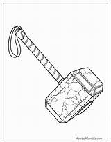 24 Thor Coloring Pages Free PDF Printables sketch template