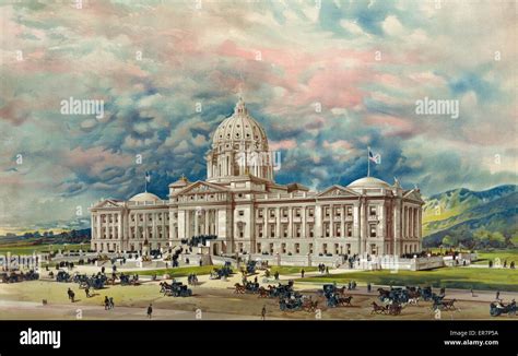 Montana state capitol building Stock Photo - Alamy