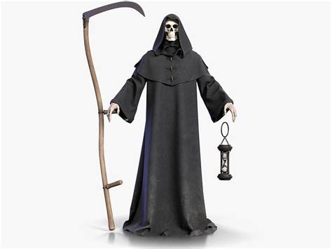 3D model Grim reaper VR / AR / low-poly | CGTrader