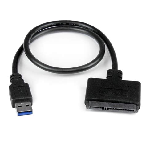 StarTech.com USB 3.0 to 2.5" SATA III Hard Drive Adapter Cable w/ UASP ...