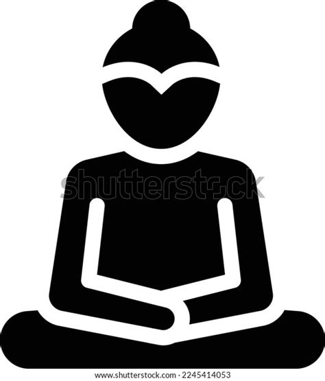 Buddhist Vector Illustration On Transparent Background Stock Vector ...