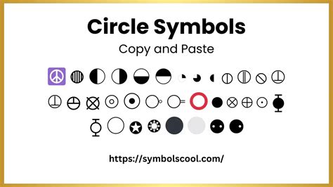 Best Circle Symbols Copy Paste in 2024