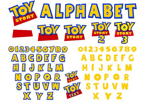 Toy Story Font Svg Toy Story Alphabet Svg Disney Logo Svg Etsy | Porn ...