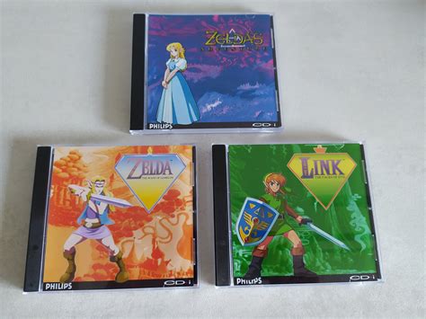 Zelda Trilogy Philips CD-I Repro ZELDA CDI Faces of Evil Wand of ...