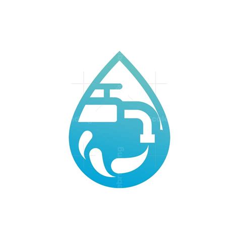 Water Tap Logo | Water logo, ? logo, Save water poster