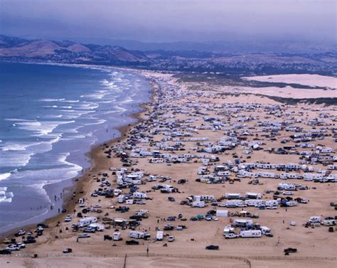 Pismo beach: One of the very few beaches in California that you can camp, make a bonfire, ride ...