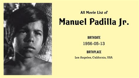 Manuel Padilla Jr. Movies list Manuel Padilla Jr.| Filmography of ...