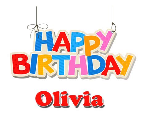 Olivia Happy Birthday Name Png Happy Birthday David - Clip Art Library