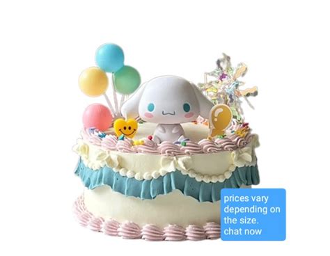 Cinnamoroll cake, Food & Drinks, Homemade Bakes on Carousell