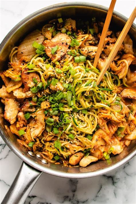 Kimchi Chicken Stir Fry (easy, healthy, one pot) | I Heart Umami®