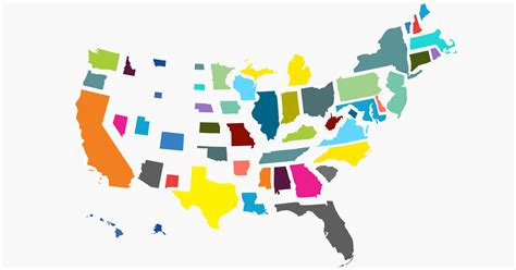 This is what the United States looks like if you scale states by population - Vox