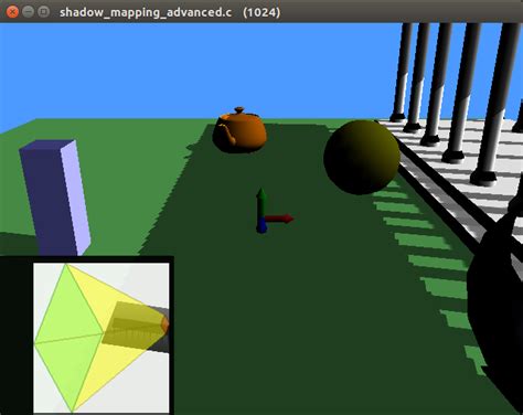 Tiny Opengl Shadow Mapping Examples