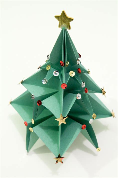 Origami Christmas Tree · An Origami Tree · Origami on Cut Out + Keep