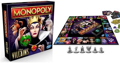 There's A Monopoly Disney Villains Edition That Will Make Game Night ...