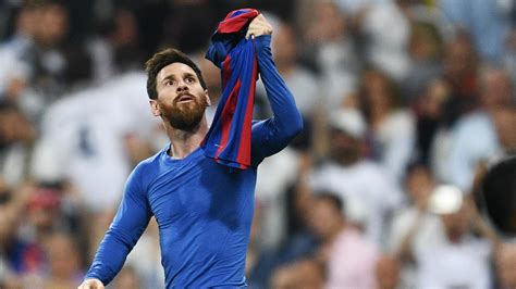 Lionel Messi Celebration Vs Real Madrid Is Still A Defining Image Of El ...