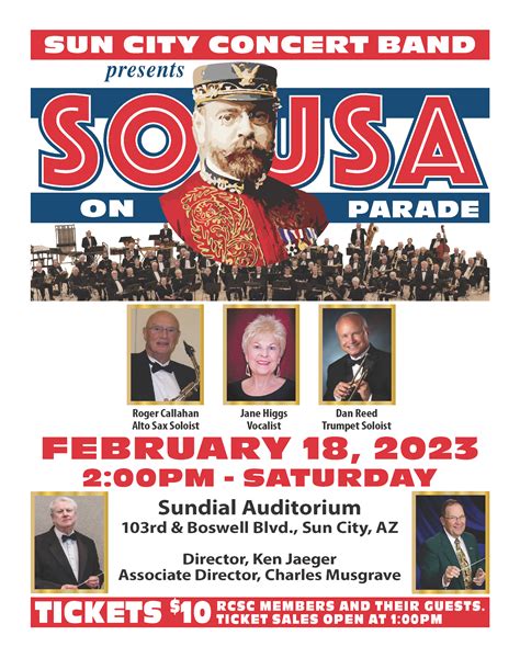 Sousa Concert – 2023 - Sun City Concert Band