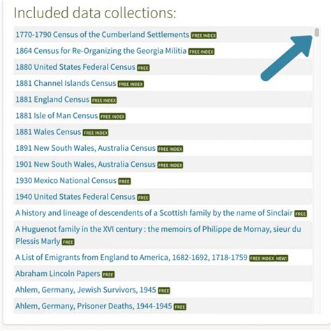 Free Ancestry Record Collections Online - OnGenealogy