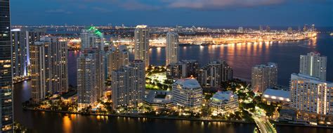 Miami Skyline Wallpapers - 4k, HD Miami Skyline Backgrounds on WallpaperBat