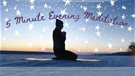 5-Minute Evening Meditation to End Your Day ☽★ in 2020 | Evening meditation, Meditation, Guided ...