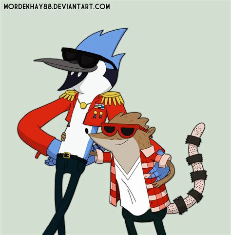 Future Mordecai and Rigby - Regular Show Fan Art (32062004) - Fanpop