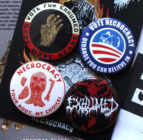 Exhumed - Necrocracy Party Political Rally Pack - Yellow/Red Splatter Vinyl - 12 inch