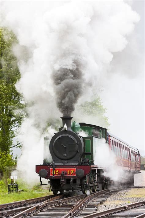 Steam Train, Strathspey Railway, Highlands, Scotland Stock Photo ...