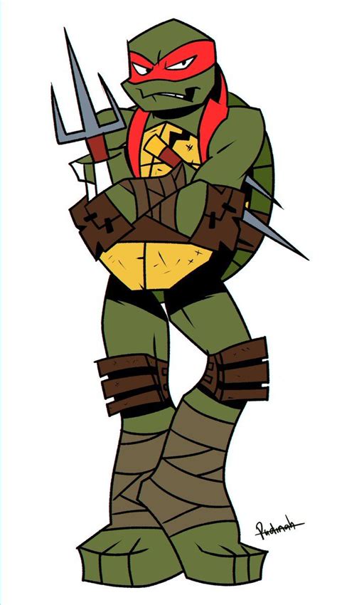 TMNT 2012 style ROTTMNT Raph | Teenage mutant ninja turtles artwork ...