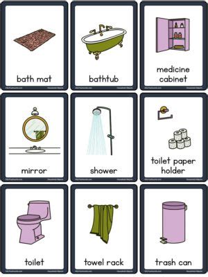 Household Objects – ESL Flashcards