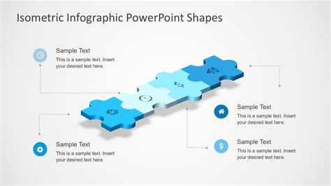 Isometric Infographic PowerPoint Shapes - SlideModel