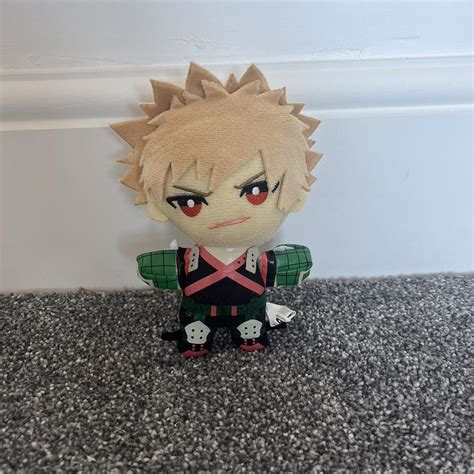 Bakugo anime plush my hero academia 🖤 Perfect... - Depop